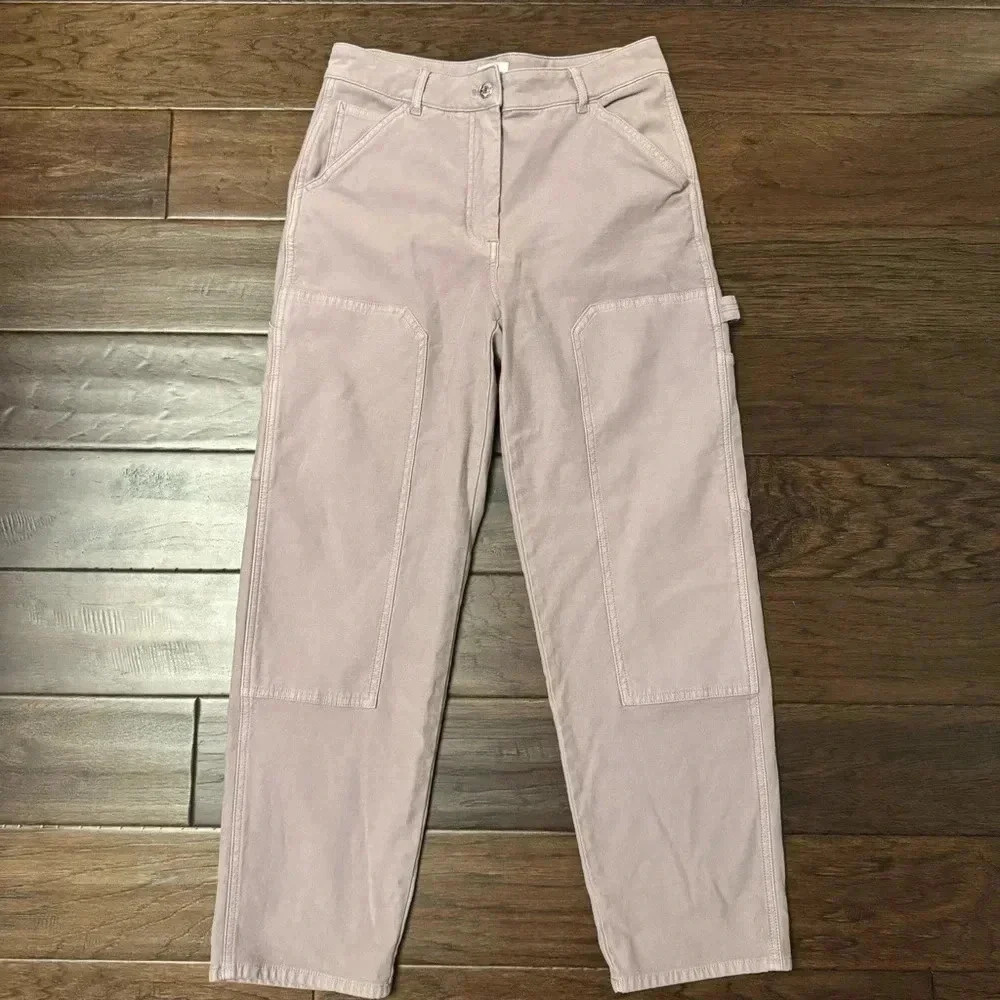 Aritzia Wilfred Free Mauve Carpenter Pants - Women’s 6